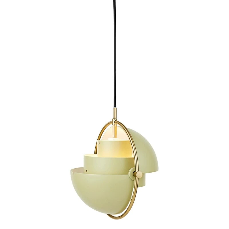 GUBI Multi-Lite Pendant, Small, Brass - Desert Sage 5 GUBI Multi-Lite Pendant, Small, Brass - Desert Sage - Image 3