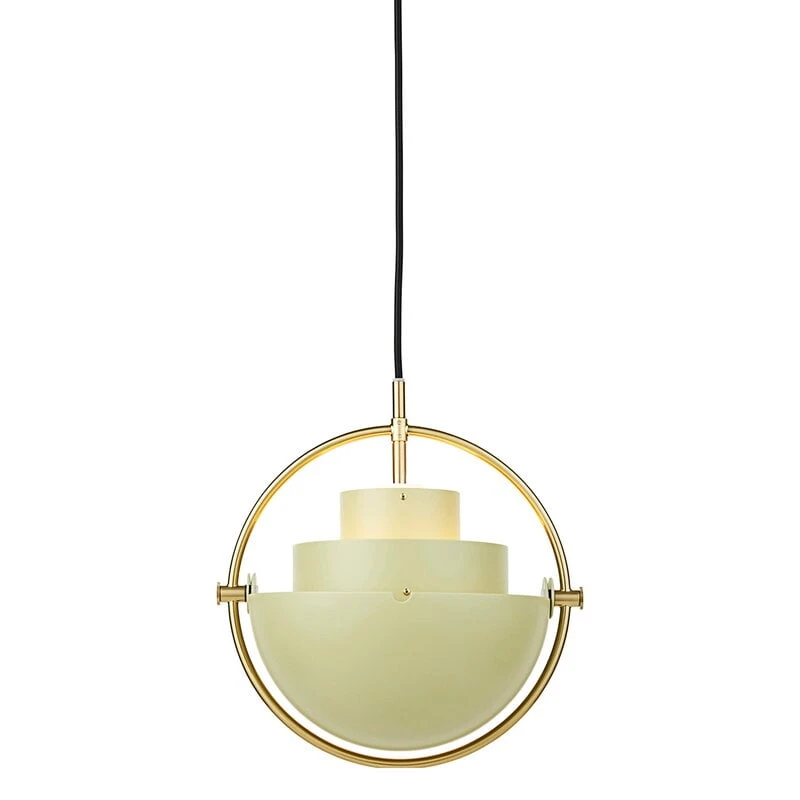 GUBI Multi-Lite Pendant, Small, Brass - Desert Sage 4 GUBI Multi-Lite Pendant, Small, Brass - Desert Sage - Image 2