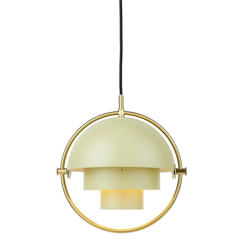 GUBI Multi-Lite Pendant, Small, Brass - Desert Sage 7 GUBI Multi-Lite Pendant, Small, Brass - Desert Sage - Image 5