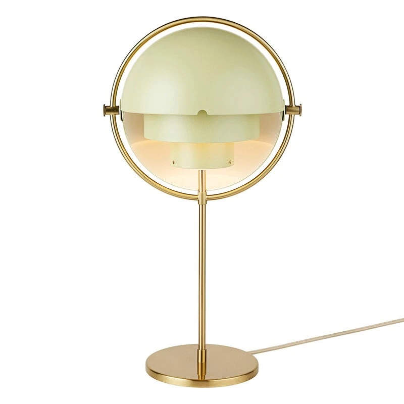 GUBI Multi-Lite Table Lamp, Brass - Desert Sage 3 GUBI Multi-Lite Table Lamp, Brass - Desert Sage