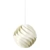 GUBI Turbo Pendant, 36 Cm, Alabaster White, Glossy 1 GUBI Turbo Pendant, 36 Cm, Alabaster White, Glossy -Gubi 10110907 FRT Turbo Pendant 6 Alabaster White Glossy Off