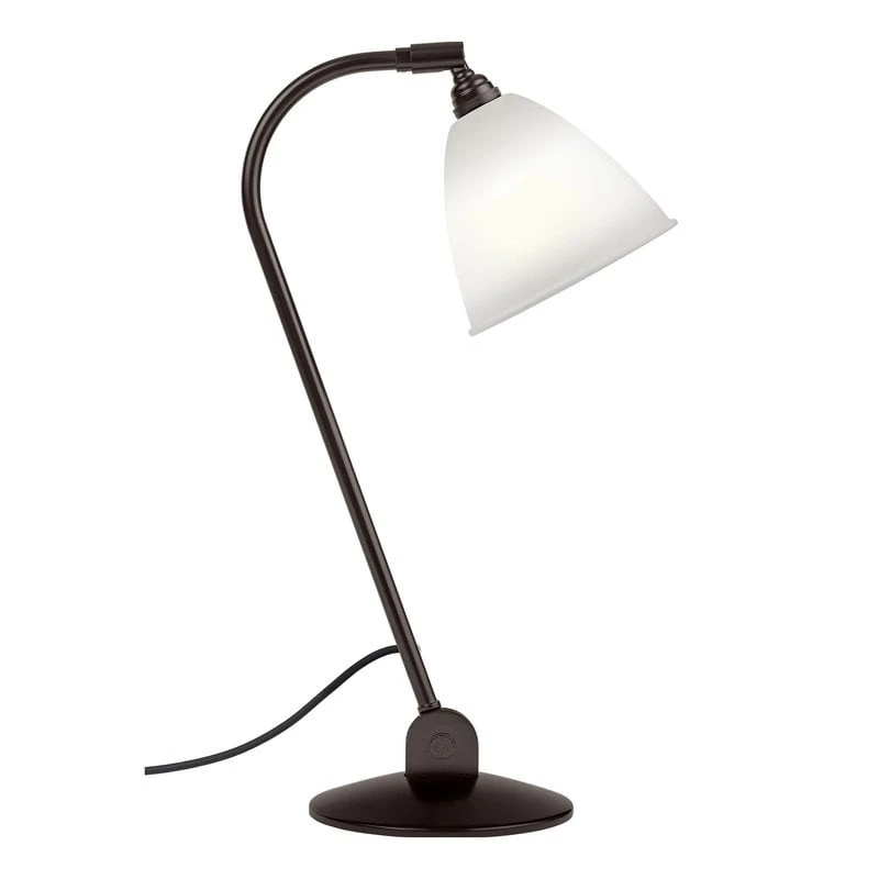 GUBI Bestlite BL2 Table Lamp, Black Brass - Bone China 3 GUBI Bestlite BL2 Table Lamp, Black Brass - Bone China