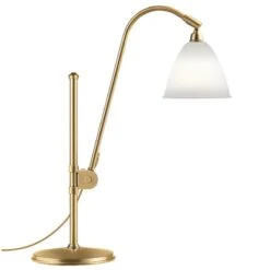 GUBI Bestlite BL1 Table Lamp, Brass - Bone China