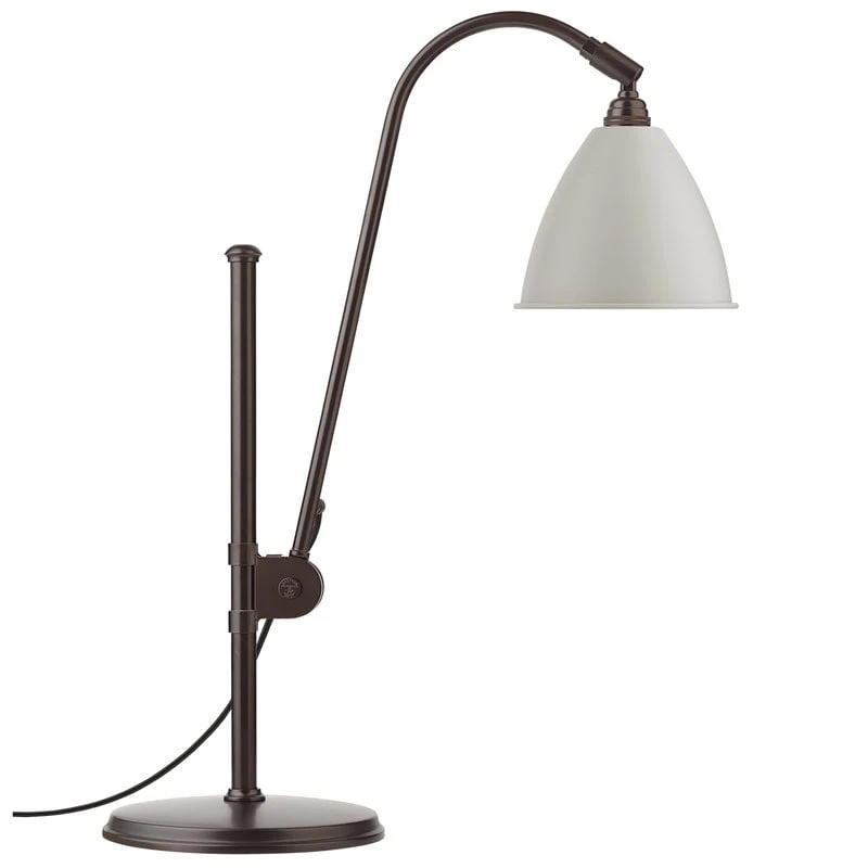 GUBI Bestlite BL1 Table Lamp, Black Brass - Classic White 3 GUBI Bestlite BL1 Table Lamp, Black Brass - Classic White