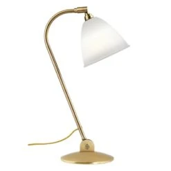 GUBI Bestlite BL2 Table Lamp, Brass - Bone China
