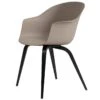 GUBI Bat Chair, New Beige - Black Beech Base 1 GUBI Bat Chair, New Beige - Black Beech Base -Gubi 1086Gubi 19 TH