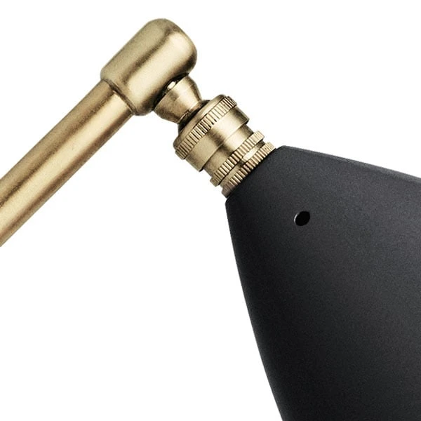 GUBI Gräshoppa Table Lamp, Jet Black 4 GUBI Gräshoppa Table Lamp, Jet Black - Image 2