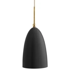 GUBI Gräshoppa Pendant Lamp, Jet Black