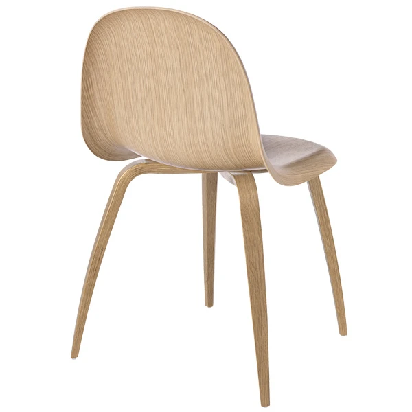 GUBI Gubi 3D Chair, Oak 4 GUBI Gubi 3D Chair, Oak - Image 2