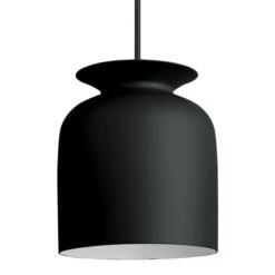 GUBI Ronde Pendant 20 Cm, Charcoal Black