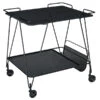 GUBI Mategot Trolley, Black 1 GUBI Mategot Trolley, Black -Gubi 164Gubi iso