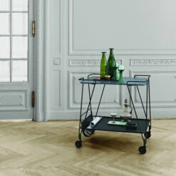 GUBI Mategot Trolley, Black 6 GUBI Mategot Trolley, Black -Gubi 168Gubi th