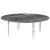 GUBI IOI Coffee Table, 100 Cm, Chrome - Grey Marble 1 GUBI IOI Coffee Table, 100 Cm, Chrome - Grey Marble -Gubi 201Gubi AK