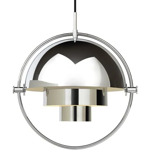 GUBI Multi-Lite Pendant, Chrome -Gubi 201Gubi iso fv