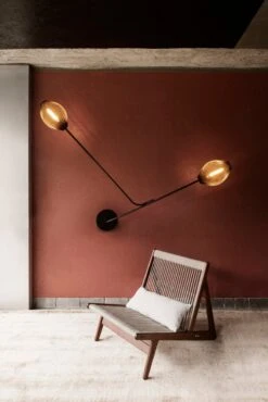 GUBI Satellite Wall Lamp, Soft Black Semi Matt 12 GUBI Satellite Wall Lamp, Soft Black Semi Matt -Gubi 2020 12 04 DAY 3 GUBI VILLASCALA0752 post w light