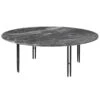 GUBI IOI Coffee Table, 100 Cm, Black - Grey Marble 1 GUBI IOI Coffee Table, 100 Cm, Black - Grey Marble -Gubi 203Gubi AK