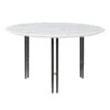 GUBI IOI Coffee Table, 70 Cm, Black - White Marble 1 GUBI IOI Coffee Table, 70 Cm, Black - White Marble -Gubi 206Gubi AK
