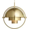 GUBI Multi-Lite Pendant, Brass 2 GUBI Multi-Lite Pendant, Brass -Gubi 207Gubi iso fv