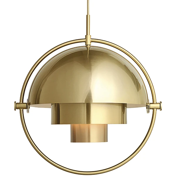 GUBI Multi-Lite Pendant, Brass 3 GUBI Multi-Lite Pendant, Brass