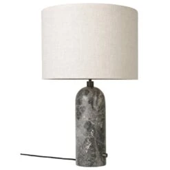 GUBI Gravity Table Lamp, Large, Grey Marble