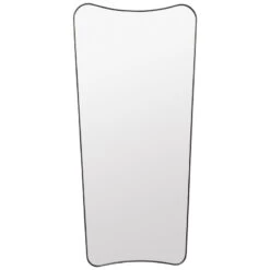 GUBI F.A. 33 Mirror, 70 X 146 Cm, Black Brass