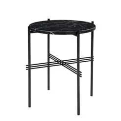 GUBI TS Coffee Table, 40 Cm, Black - Black Marble