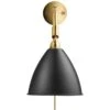 GUBI Bestlite BL7 Wall Lamp, Charcoal/brass 1 GUBI Bestlite BL7 Wall Lamp, Charcoal/brass -Gubi 260Gubi iso TH