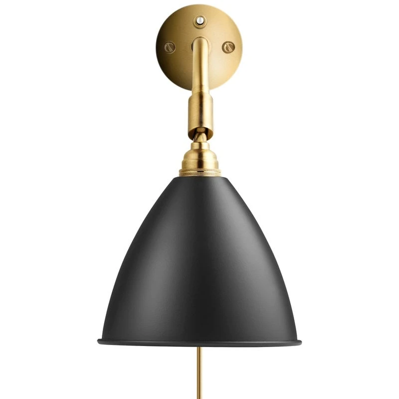 GUBI Bestlite BL7 Wall Lamp, Charcoal/brass 3 GUBI Bestlite BL7 Wall Lamp, Charcoal/brass