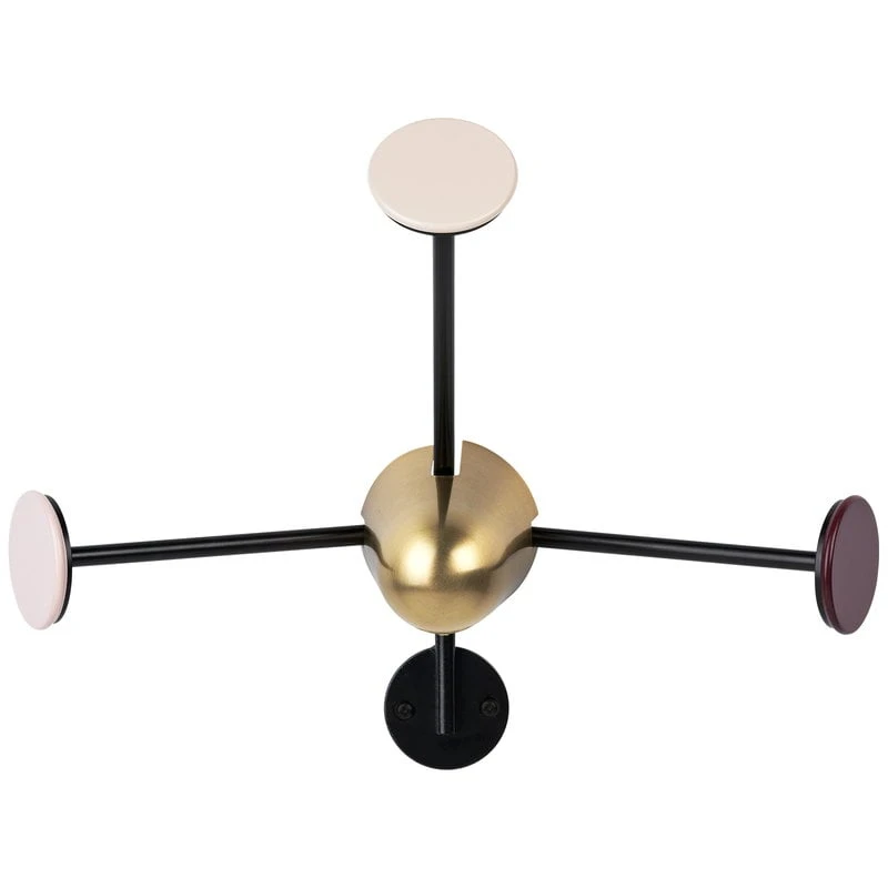 GUBI Matégot Coat Rack, Vintage Red 3 GUBI Matégot Coat Rack, Vintage Red