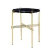 GUBI TS Coffee Table, 40 Cm, Brass - Black Marble -Gubi 27GubiTS iso HV