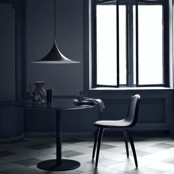 GUBI Semi Pendant 47 Cm, Matt White 4 GUBI Semi Pendant 47 Cm, Matt White - Image 2