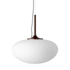 GUBI Stemlite Pendant, 38 Cm, Black Red