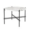 GUBI TS Coffee Table, 55 Cm, Black - White Marble 1 GUBI TS Coffee Table, 55 Cm, Black - White Marble -Gubi 32GubiTS iso HV