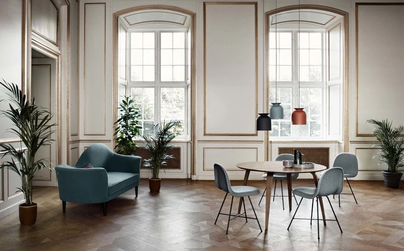 GUBI Ronde Pendant 20 Cm, Red 4 GUBI Ronde Pendant 20 Cm, Red - Image 2