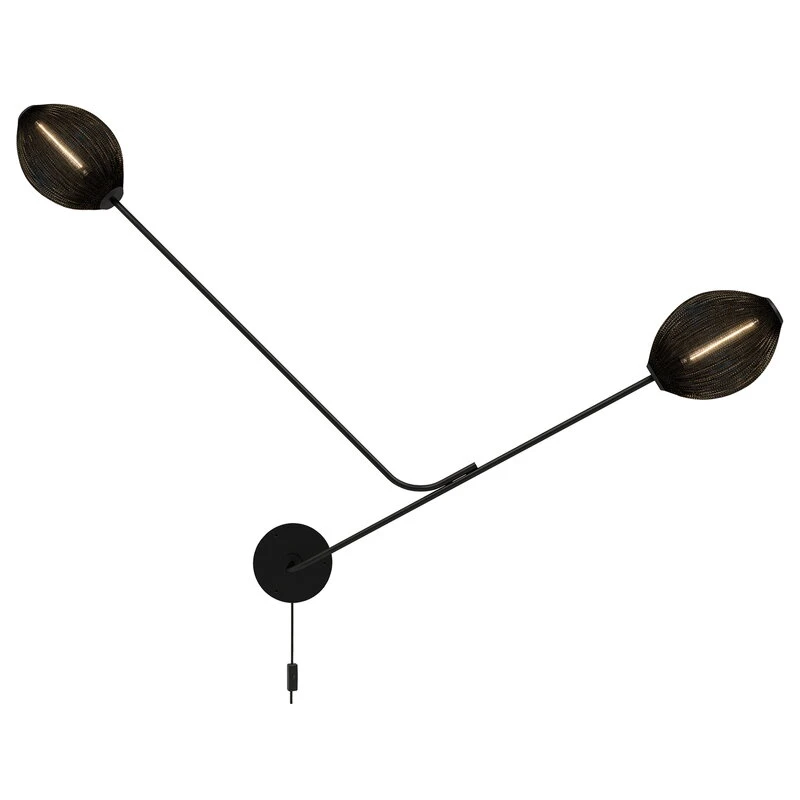 GUBI Satellite Wall Lamp, Soft Black Semi Matt 6 GUBI Satellite Wall Lamp, Soft Black Semi Matt - Image 4