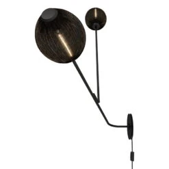 GUBI Satellite Wall Lamp, Soft Black Semi Matt 10 GUBI Satellite Wall Lamp, Soft Black Semi Matt -Gubi 502Gubi AK