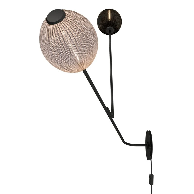 GUBI Satellite Wall Lamp, Black And White 5 GUBI Satellite Wall Lamp, Black And White - Image 3