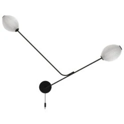 GUBI Satellite Wall Lamp, Cream White Semi Matt