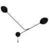 GUBI Satellite Wall Lamp, Soft Black Semi Matt 2 GUBI Satellite Wall Lamp, Soft Black Semi Matt -Gubi 511Gubi AK