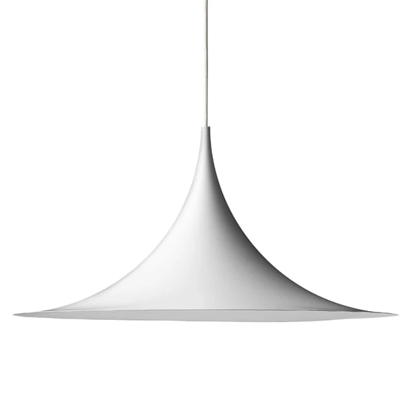 GUBI Semi Pendant 47 Cm, Matt White 3 GUBI Semi Pendant 47 Cm, Matt White