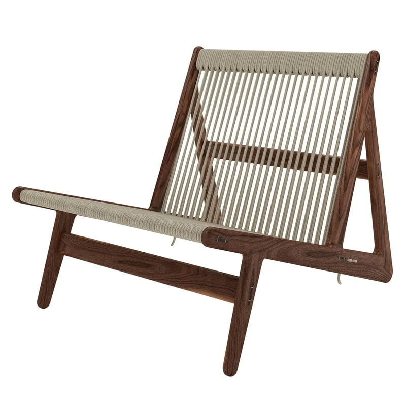GUBI MR01 Initial Chair, Oiled Walnut 3 GUBI MR01 Initial Chair, Oiled Walnut