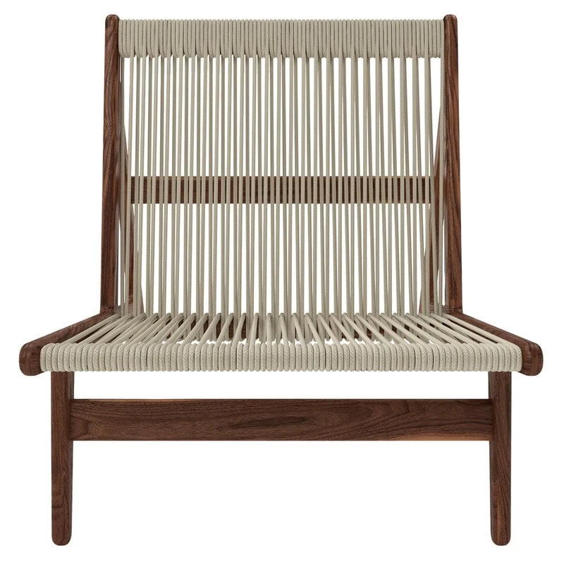 GUBI MR01 Initial Chair, Oiled Walnut 5 GUBI MR01 Initial Chair, Oiled Walnut - Image 3
