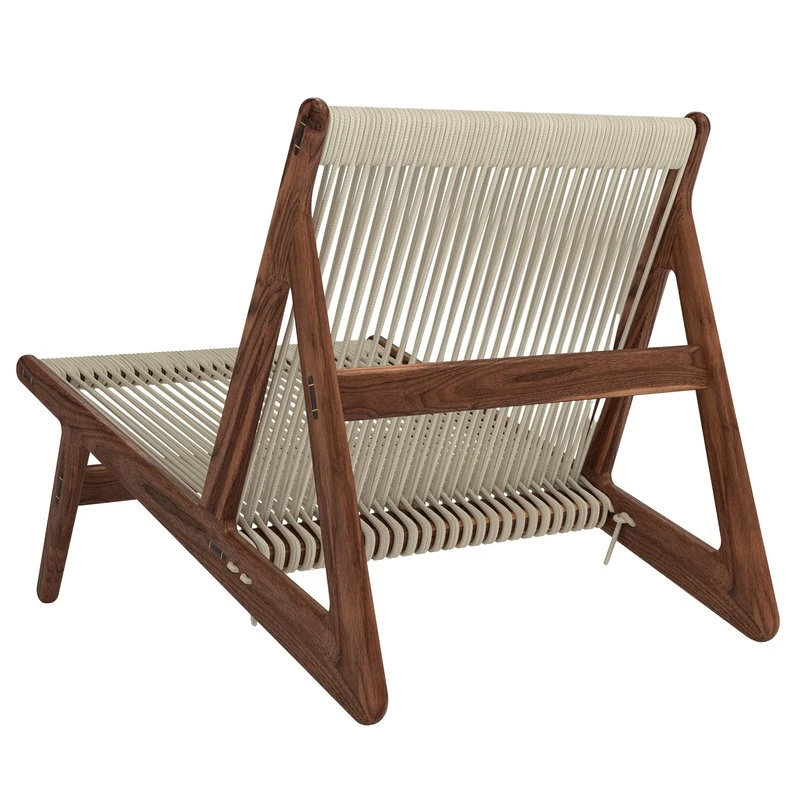 GUBI MR01 Initial Chair, Oiled Walnut 8 GUBI MR01 Initial Chair, Oiled Walnut - Image 6