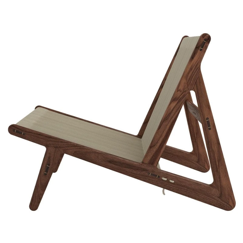 GUBI MR01 Initial Chair, Oiled Walnut 4 GUBI MR01 Initial Chair, Oiled Walnut - Image 2