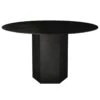 GUBI Epic Dining Table, Round, 130 Cm, Midnight Black Steel -Gubi 612Gubi AK
