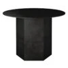 GUBI Epic Coffee Table, Round, 60 Cm, Midnight Black Steel 2 GUBI Epic Coffee Table, Round, 60 Cm, Midnight Black Steel -Gubi 615Gubi AK