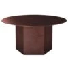 GUBI Epic Coffee Table, Round, 80 Cm, Earthy Red Steel 2 GUBI Epic Coffee Table, Round, 80 Cm, Earthy Red Steel -Gubi 616Gubi AK