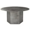 GUBI Epic Coffee Table, Round, 80 Cm, Misty Grey Steel -Gubi 618Gubi AK