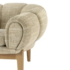 GUBI Croissant Lounge Chair, Oiled Oak - Dedar Smilla 002 9 GUBI Croissant Lounge Chair, Oiled Oak - Dedar Smilla 002 -Gubi 629Gubi AK