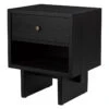 GUBI Private Side Table, Black / Brown Stained Oak 2 GUBI Private Side Table, Black / Brown Stained Oak -Gubi 819Gubi AK